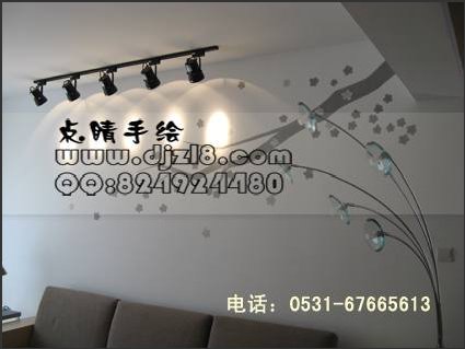 家居时尚装修新潮流-手绘墙