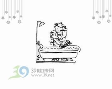 老年人洗澡宜洗半身浴