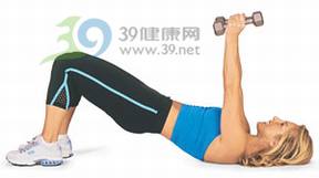 减腹操_职业女性的超强哑铃操