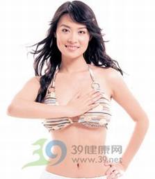 女性健身_真人示范丰胸按摩法