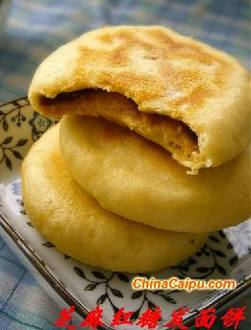 芝麻红糖发面饼 芝麻红糖发面饼