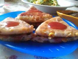 学生早餐:玉米草莓夹心饼 学生早餐:玉米草莓夹心饼