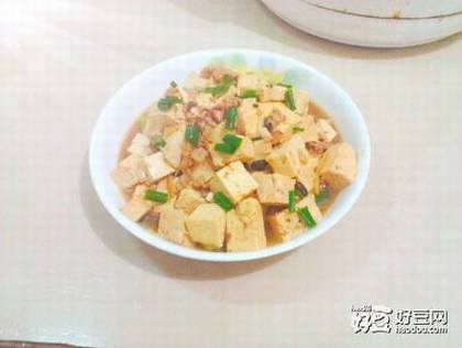 肉末酱豆腐