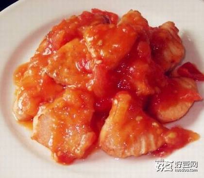 茄汁三文鱼