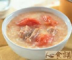 蕃茄排骨粥 蕃茄排骨粥