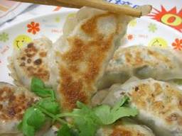 香煎韭菜猪肉饺子 香煎韭菜猪肉饺子