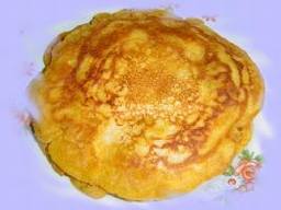 玉米面鸡蛋饼 玉米面鸡蛋饼