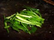 肉末尖椒芹菜