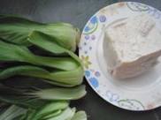 青菜炒冻豆腐