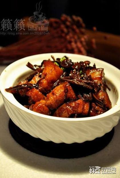 豇豆红烧肉