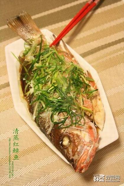 清蒸红鱆鱼
