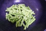 肉片炒扁豆