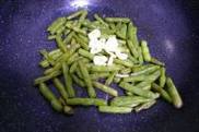 肉片炒扁豆
