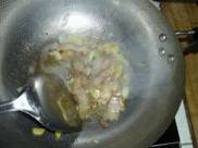 腊肉白菜粉条炒豆皮