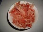 肉丝拌面
