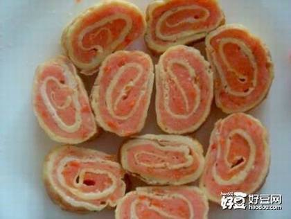 黄金鸡蛋虾卷