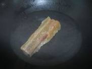 腊肉炒柿子椒