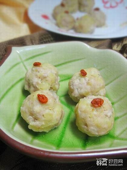 肉泥土豆圆