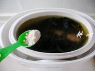 海带炖鸭腿汤
