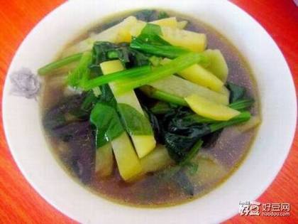 菠菜土豆汤
