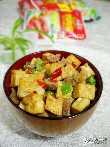 酱肉丁豆腐