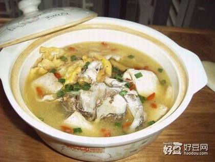 三煎鱼头汤