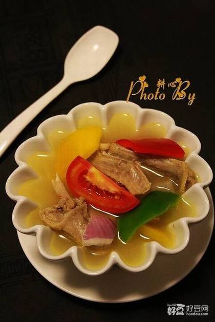 杂蔬火腿鸭汤