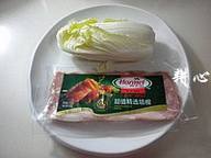 大白菜炒培根