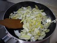大白菜炒培根