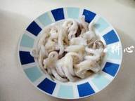 三色灯笼椒炒鱿鱼须