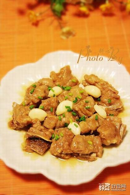 蒸鸡汁排骨