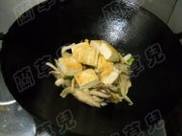 家常平菇烧豆腐