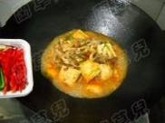 家常平菇烧豆腐