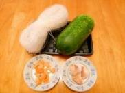 节瓜虾米炆粉丝