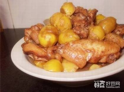 栗子焖鸡