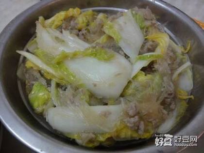 肉末粉丝大白菜