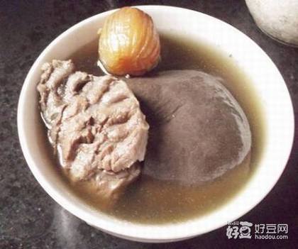 鸡骨草煲猪横脷