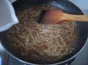 肉丝烧金针