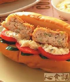 可乐饼三明治 可乐饼三明治