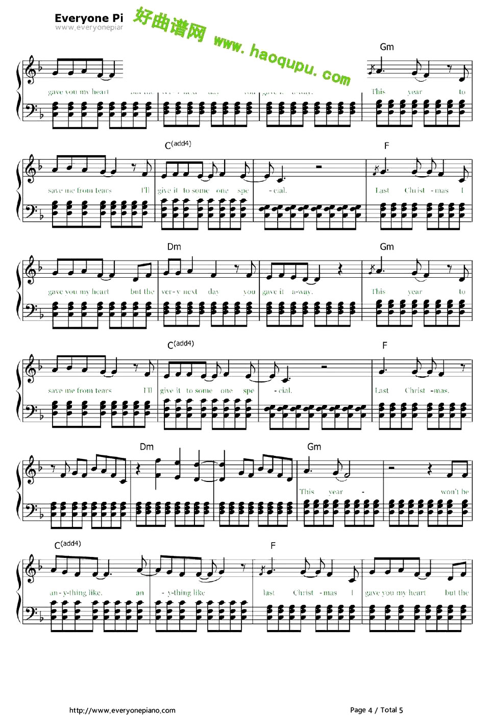 《Last Christmas》(Taylor Swift演唱)