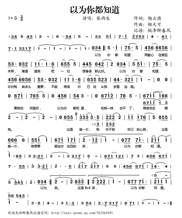 《以为你都知道》