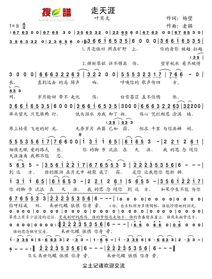 《走天涯》