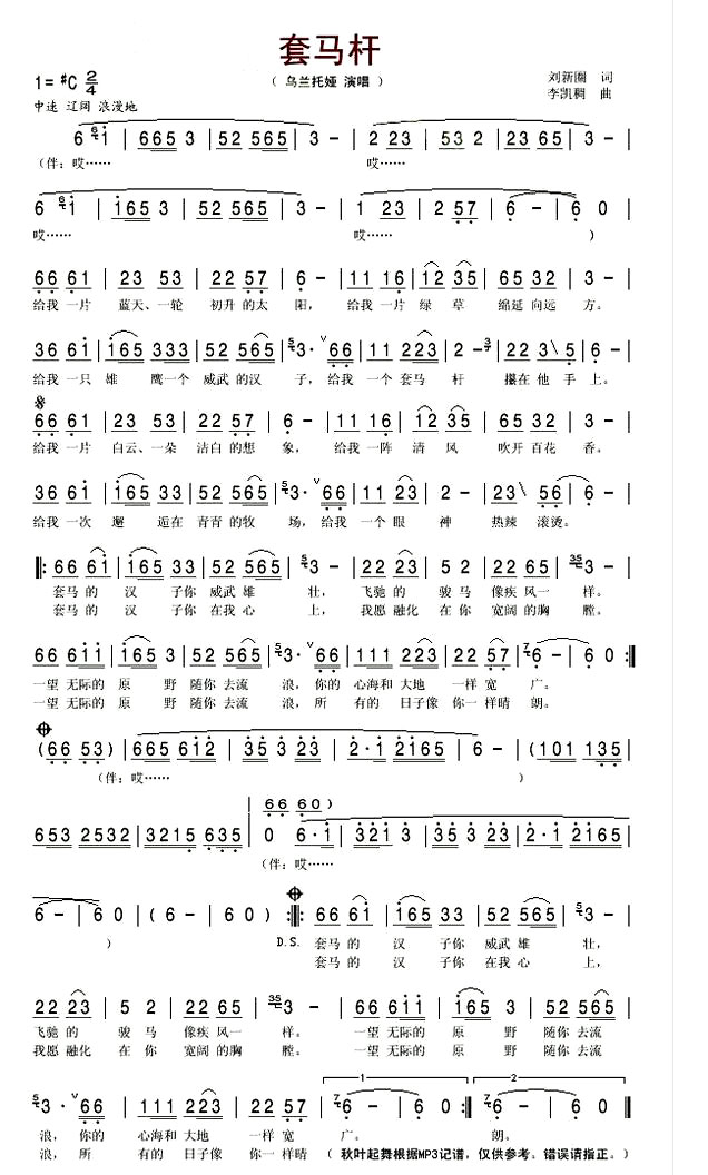 《套马杆》