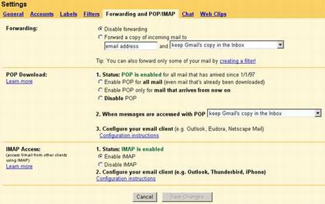 Gmail IMAPӦü