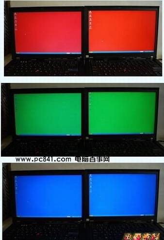 LED显示器与LCD显示器多颜色下画面对比