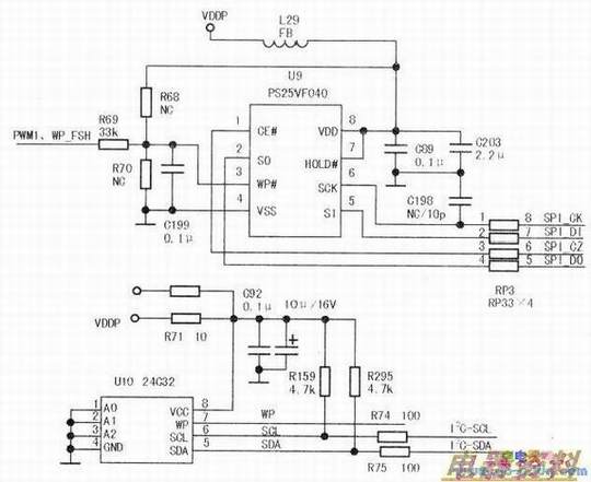ɼɿU10(24C32)U9(PS25VF040)ɵĵ·