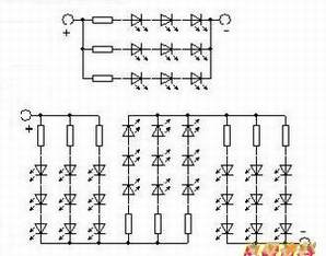 发光二极管的接法 发光二极管的接法