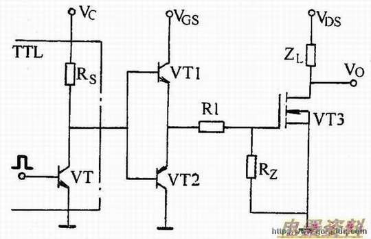 TTL MOSFETʾͼ